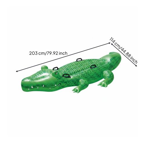 Inflatable Floating Easy to Inflate Inflatable Gator Floating — image 10