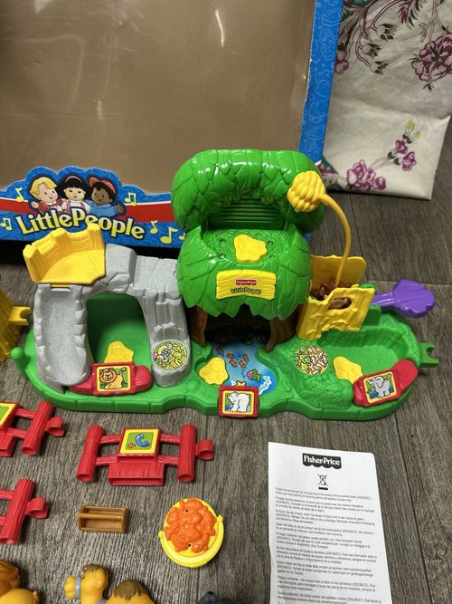 Fisher Price Little People Animal Zoo Playset With Figures Toy Bundle Boxed — image 4