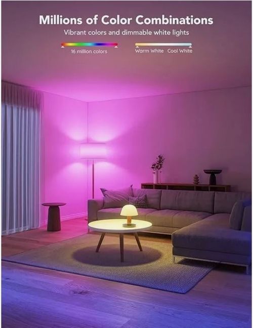 Govee Smart Bulb RGBWW, 1000lm Wi-Fi LED Bulbs B22, Smart Light Bulb Dimmable — image 5