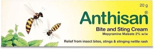 Anthisan Bite & Sting Cream Relief from insect bites, stings & stinging nettle r
