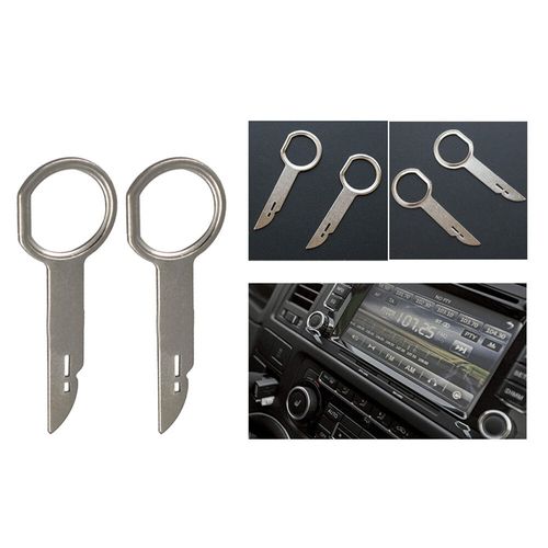 6pc Car Radio Removal Key Pins Tool Stereo Head Unit Repair Disassembly Tool — image 10
