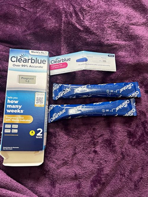 Clearblue Digital Pregnancy Test with Weeks Indicator Urine 2 Tests