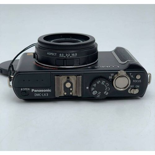 Panasonic LUMIX DMC-LX3 Digital Camera 10.1MP 2.5x Optical Zoom Black CCD Sensor — image 5