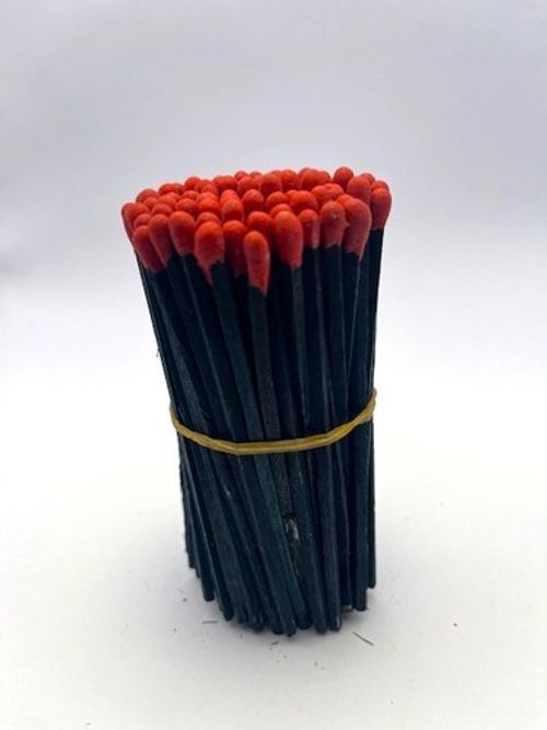 4 "  ( 10cm) Long Safety Matches Coloured +Free Match Striker Paper  100 matches