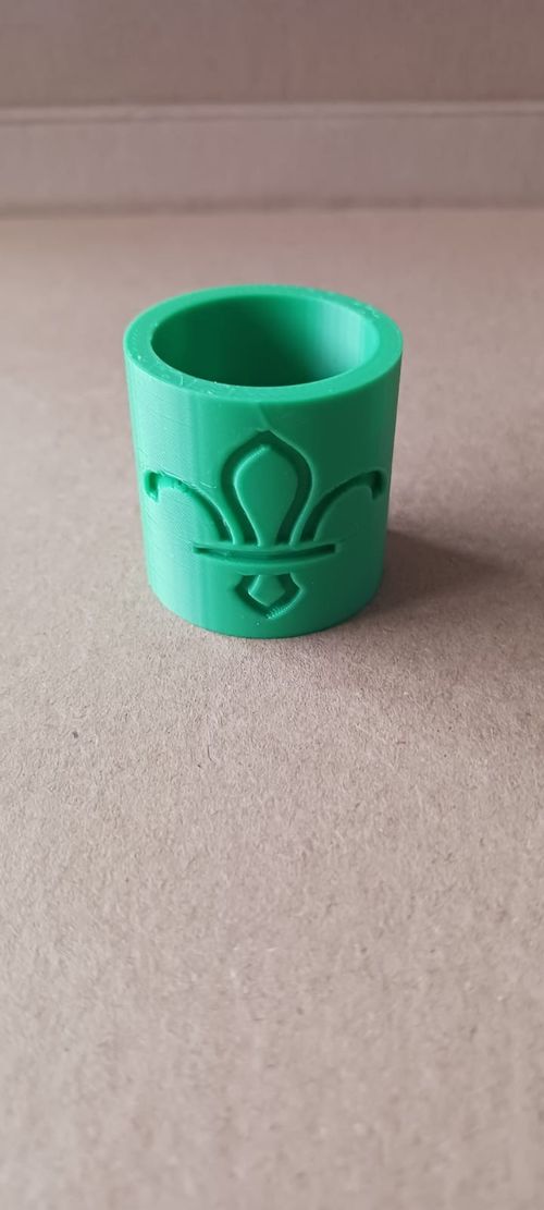 10 x Green Scout Woggle Plastic 3D Printed Next Day Dispatch Made in UK — image 2