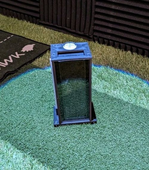 Square Golf Launch Monitor Protector Case Shank Tank