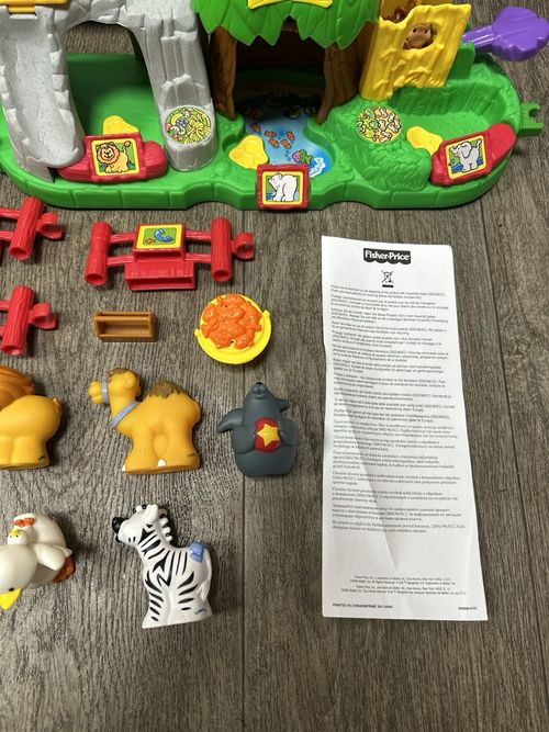 Fisher Price Little People Animal Zoo Playset With Figures Toy Bundle Boxed — image 5