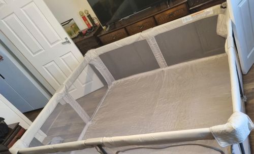 Sweeby Baby Playpen, 180x 200 cm Foldable Play Yard with Door — image 8