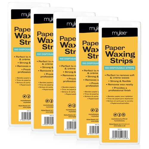 Mylee Professional BRANDED 100x Disposable Depilatory Paper Waxing Wax Strips — image 1