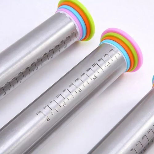 1pc Stainless Steel Adjustable Rolling Pin Thickness Ring Non Stick FrenchStyle) — image 3