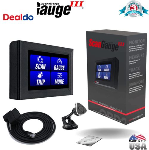 ScanGauge 3 Touch Screen OBD2 Code Reader Digital Gauges Trip Computer WiFi — image 10