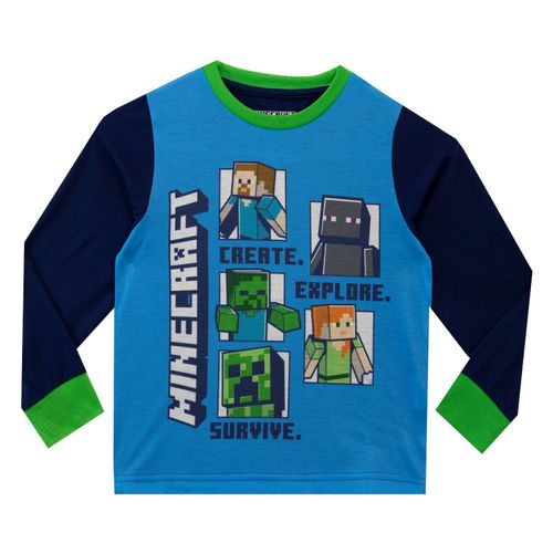 Minecraft Pyjamas Kids Boys 5 6 7 8 9 10 11 12 13 Years Nightwear Sleepwear PJs — image 2