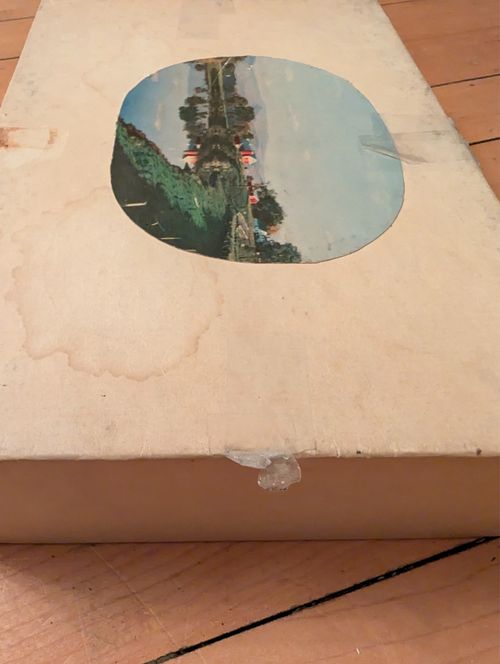 Vtg J.K. STRAUS "What A Beautiful Morning" Wooden Jigsaw Puzzle #251 Complete — image 13