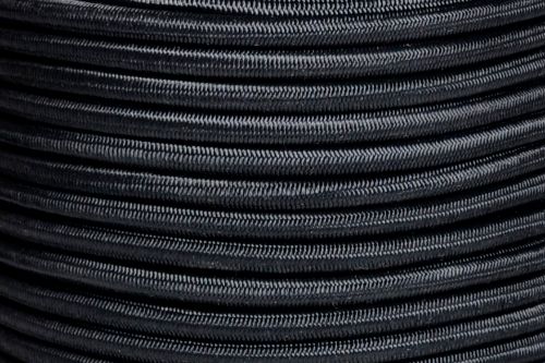 ELASTIC BUNGEE ROPE SHOCK CORD TIE DOWN 3MM 4MM 5MM 6MM 8MM 10MM VARIOUS COLOURS