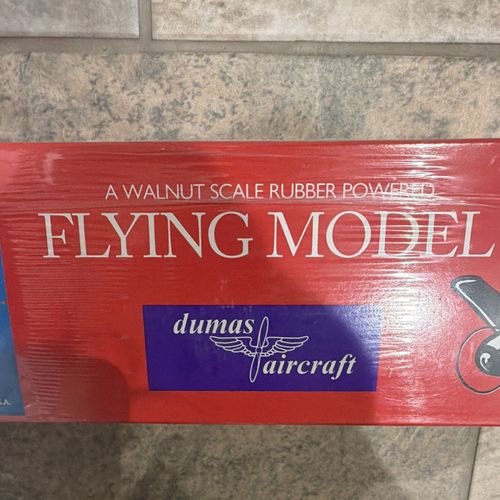Dumas Skymaster Flying Model 17.5” Span Rubber Powered Laser Cut Kit No 211 — image 3