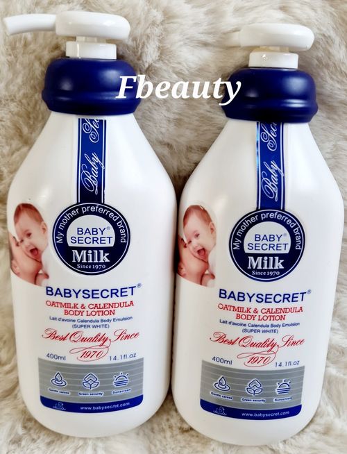 BABY SECRET LOTION OATMILK & CALENDULA EMULSION 400ML - BEST QUALITY SINCE 1970  — image 1
