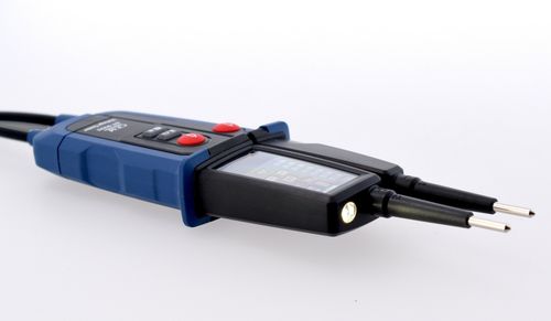 2 Pole Voltage Continuity Detector 1000V RCD TESTER phase rotation + FLASHLIGHT — image 2