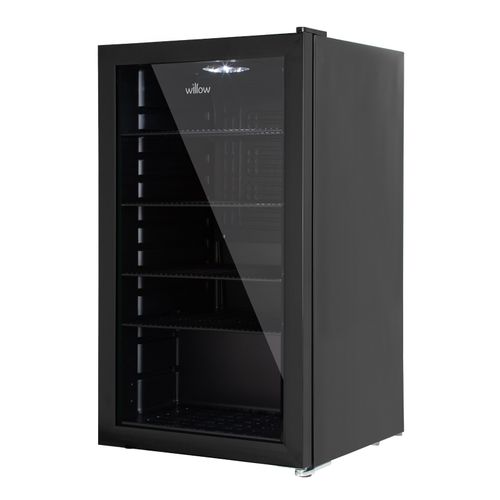 Beverage Cooler Undercounter Black 98L Triple Glazed Glass Door Willow WBC98B — image 6