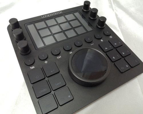 Loupedeck CT LDD-1903 LCD Editing Tool Keypad Video Photo Music Production Used