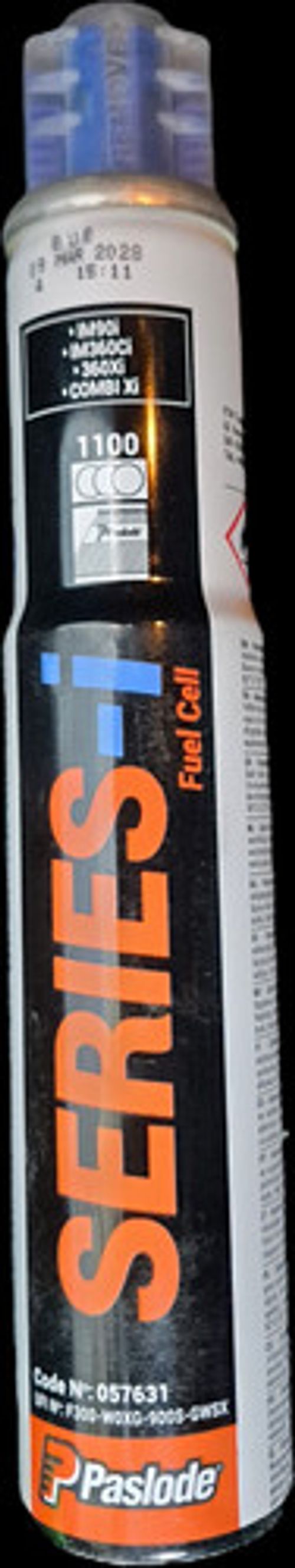 Paslode Series Fuel/Gas Cell Cartridge 1100 for Cordless Nail Gun MPN 057631