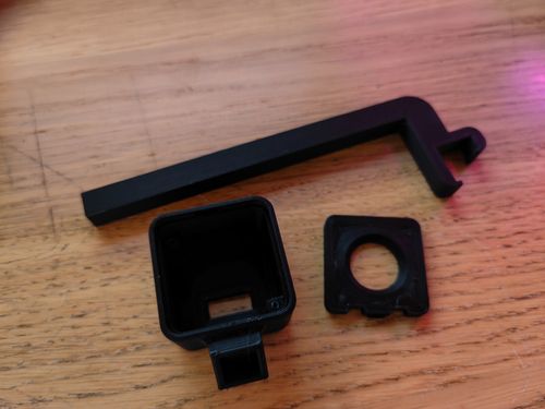 3D Printed Dartboard Lighting Ring Mount With Optional Autodarts Camera Mounts — image 8