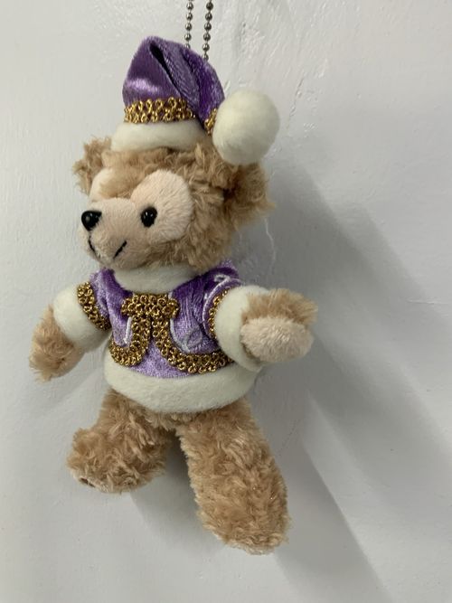 Disney Duffy Bear Plush Tokyo Disney Sea Christmas Doll Badge Keychain 16cm — image 5