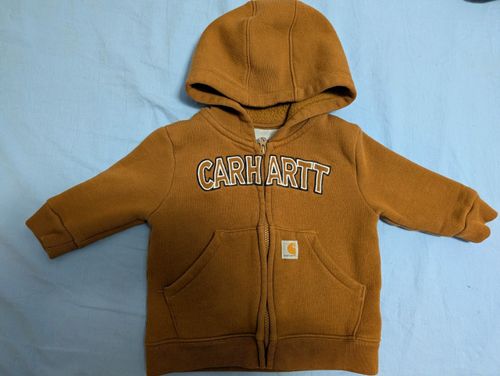Lot Of 3 Boys Coats Aged 6 months - 12 Months, Columbia, Carhartt, & Carters — image 3