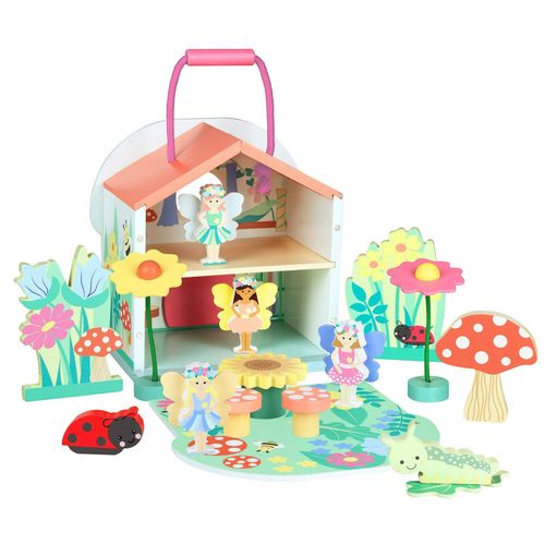 Orange Tree Toys Fairy House Play Set – Magical Wooden Toy for Kids NEW — image 1