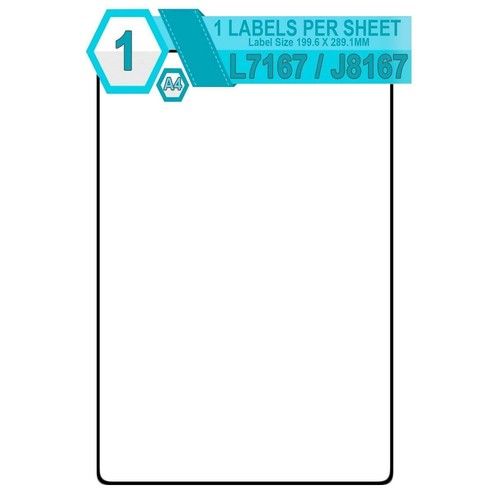 LABELS - SELF ADHESIVE STICKY A4 ADDRESS LABELS INKJET LASER COPIER PRINTER PEEL