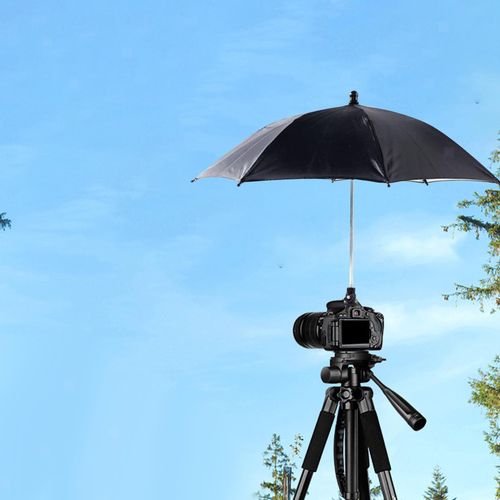 Camera Hot Shoe Umbrella Easy to Use Protable Camera Rain Cover Protector — image 7