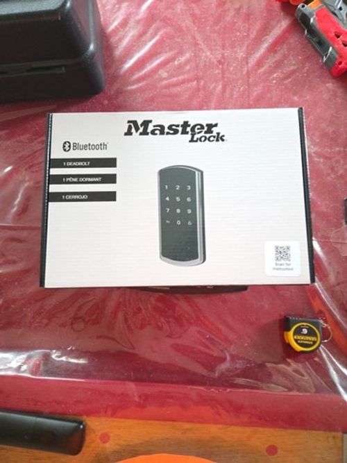 Master Lock Bluetooth Deadbolt Smart Lock Keyless Entry Door Lock