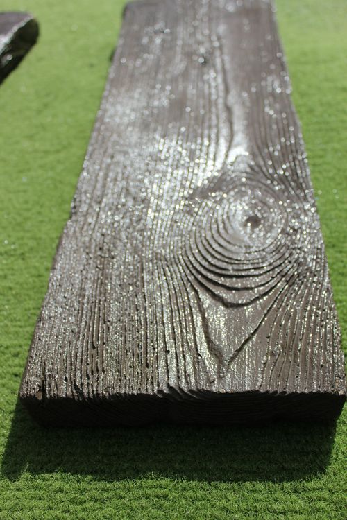20 x Railway sleeper, concrete decorative paving stepping stones/path — image 3