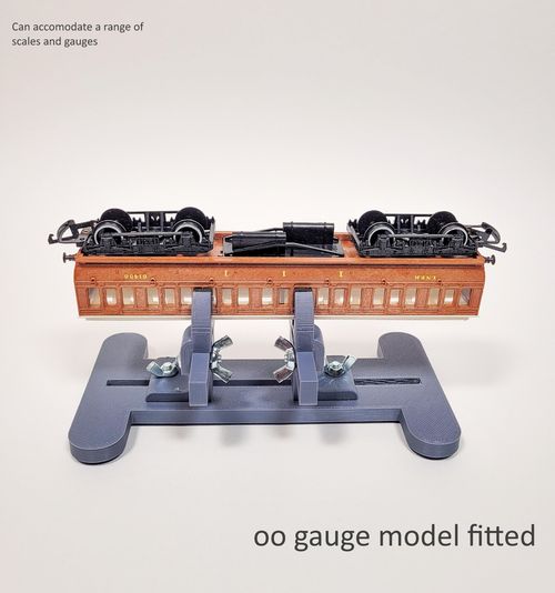 Model Railway Loco Servicing Cradle SMALL adjustable train berth stand 00 H0 N — image 8