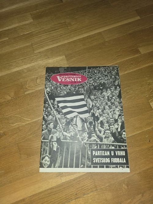 Partizan Belgrade Champions Cup 1966 Champions League Programme