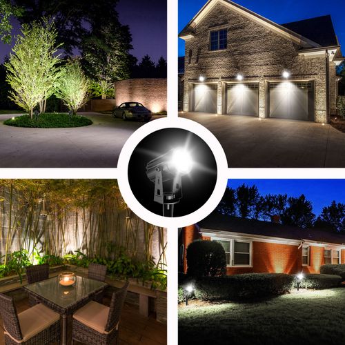 T-SUN Solar Powered Spot Lights LED Outdoor Wall Light Garden Landscape Lamps UK — image 9
