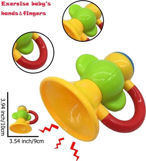  Baby Rattles Toys Set Infant Grab Shake Rattle Toys 18 Months Sensory  — image 3