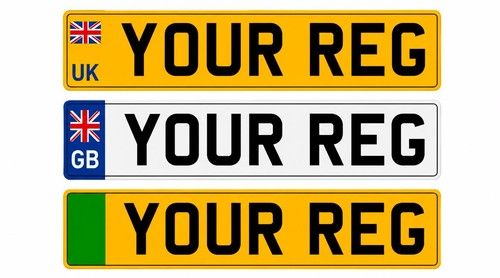 Number Plates -Premium | 2D | 3D | 4D | 100% Road / MOT Legal/registration plate