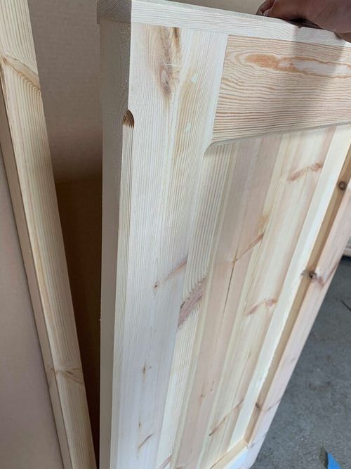 Side Hinged Hung Timber Wooden Bin Store Doors Gates - BARN DOORS — image 5