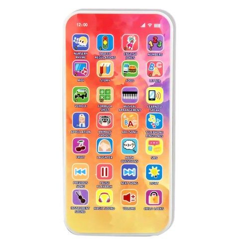 Children Y-Phone Educational Learning Kids Touch Baby iPhone TOY Light Style
