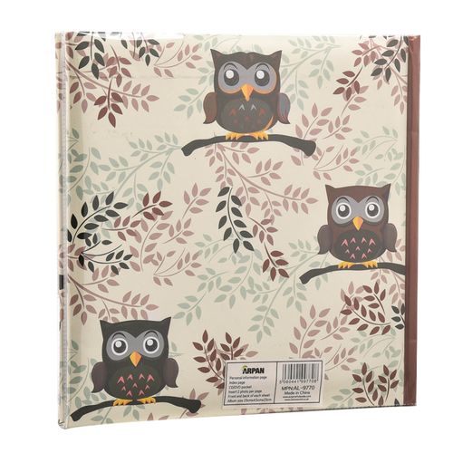 Owl design Photo  6'x4' Album Slip In Case Memo Album for 200 photos AL-9770 — image 2
