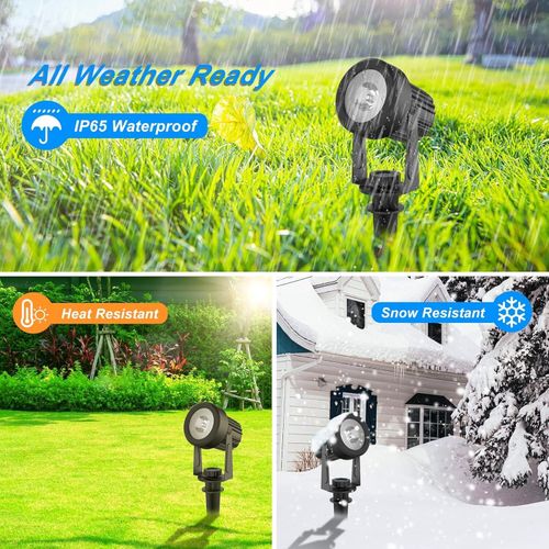 T-SUN Solar Powered Spot Lights LED Outdoor Wall Light Garden Landscape Lamps UK — image 6