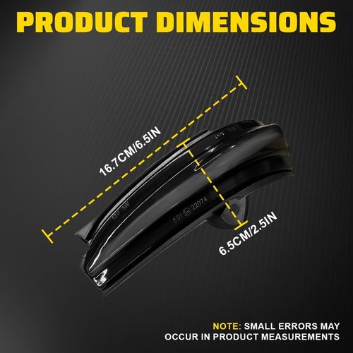 For Ford Mondeo MK5 2013-2020 Dynamic LED Wing Mirror Indicator Repeater Lights — image 4