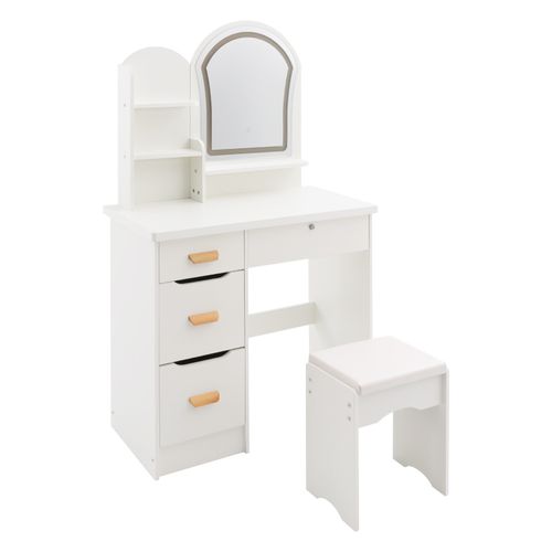 Minimalist Dressing Table, Makeup Dressing Table with LED Lights, Vanity Table — image 10