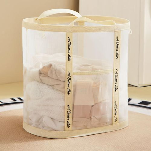 Laundry Organizer Basket Household Toy Storage Bin Lightweight Clothing — image 4