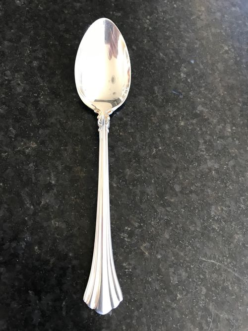 Eighteenth Century Reed & Barton Sterling Silver Teaspoon 6 1/8" Spoon — image 4
