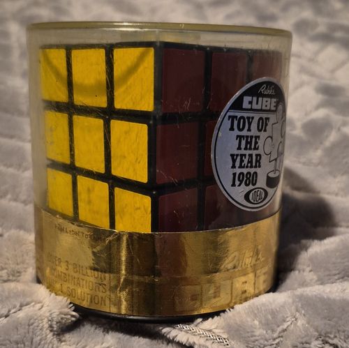 Original 3x3x3 Cube Twist Puzzle Toy of the Year 1980 Ideal Toy Corp Hungary — image 6