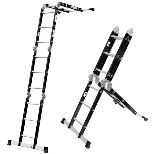 3.5M 12 IN 1 Excel Aluminium Combination Step Ladder Foldable Multi-Purpose — image 6