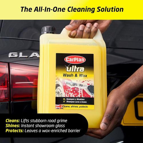 CarPlan POL102 Car Wash Shampoo and Wax Protective Layer 5L Ph Neutral 5 Litre D — image 5