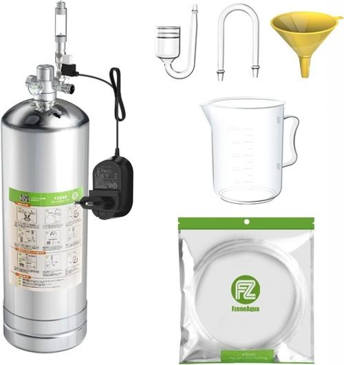 2.5L Aquarium CO2 Generator System Carbon Dioxide Reactor Kit DIY Co2 Kit with