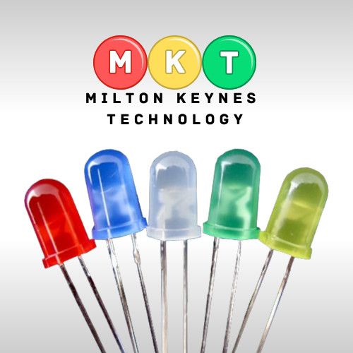 Variety Colour LED Pack 3mm 5mm 1.8mm LEDs Diffused Clear Red White Green Blue